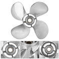 thumbnail image 4 of Propeller, 12in Pitch 11.6in Diameter 13 Spline Teeth Outboard Accessory  For  25-60HP Outbord Engine, 4 of 8