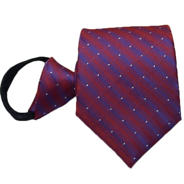 Male Soft Polyester Silk Necktie Men Business Wedding tie Stripe Ties Stripes Dots Pattern Neck Ties