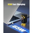 thumbnail image 2 of Cargador V-CHECKER USB C de 65 W y 3 puertos GaN para MacBook Pro/Air, 2 of 7