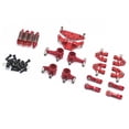thumbnail image 2 of Kit de amortiguadores delanteros y traseros Vogacara para Coche 1:28 rojo, 2 of 6