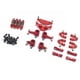 thumbnail image 2 of Kit de amortiguadores delanteros y traseros Vogacara para Coche 1:28 rojo, 2 of 6