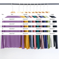 thumbnail image 4 of Women's Long Sleeve Mock Neck Base Tee Casual Trim Top Plus Size Lightweight, 4 of 5