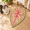 Caladium, variant on Anthurium Extra Large Leaf-shaped Sisal Cat Scratcher Mat for Wall and Floor