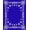 Blue, Pattern 3, variant on ODIKA 4'x6' Machine Washable Non-Slip Area Rug, Sparkling Yuletide Festive Season Welcoming Pathway High Traffic Rug, Blue, 629841