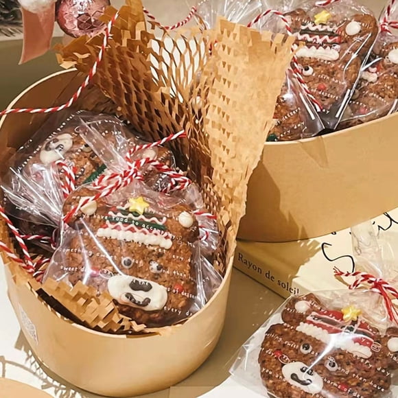 Moluckfu Caja De Cartón Kraft Para Repostería Con Perfecta Para Postres Y En