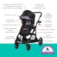 thumbnail image 2 of Baby Trend Morph Cochecito modular individual a doble, Dash Black, 2 of 5