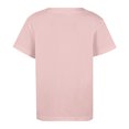 thumbnail image 5 of YunPes Short Sleeve T-Shirt for Girls Cute Squirrel Print Crewneck Tee Summer Casual Confortable Pullover Tops for Kids, 5 of 5