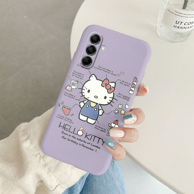 Phone Case Cartoon For Samsung Galaxy M54 5G M 54 Cinnamoroll Kuromi Hello Kitty Cute Anti-drop Silicone Shockproof Shell Cover Gift Festivals