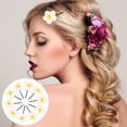 thumbnail image 2 of KAKOWELY 10 Pcs Épingle à Cheveux Fleur Simulation Accessoire Cheveux Femmes, 2.17x"X1.18"X0.39 Pouces, 2 of 5