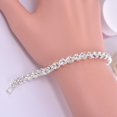 thumbnail image 4 of Soumake Shiny Rhinestone Inlaid Women Bracelet Adjustable Bangle For Party Anniversary Fashion, 4 of 7