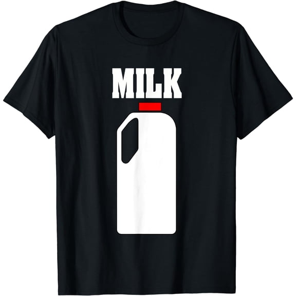 Milk Couples Halloween Costume T-shirt Milk & Cookies