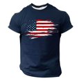 thumbnail image 3 of Camisetas de Manga Larga para Hombres Moda Casual Impresión Sólida Cuello Redondo Camisetas, Camisetas de Algodón de Poliéster Blusa, 3 of 5
