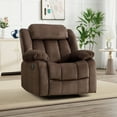 thumbnail image 2 of Bonzy Home Manual Recliner Chairs for Living Room Brown, 2 of 6
