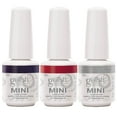 thumbnail image 2 of Gelish Mini 3 Bottle Soak Off Solid and Shimmer Gel Nail Polish Collection, 9 mL, 2 of 5