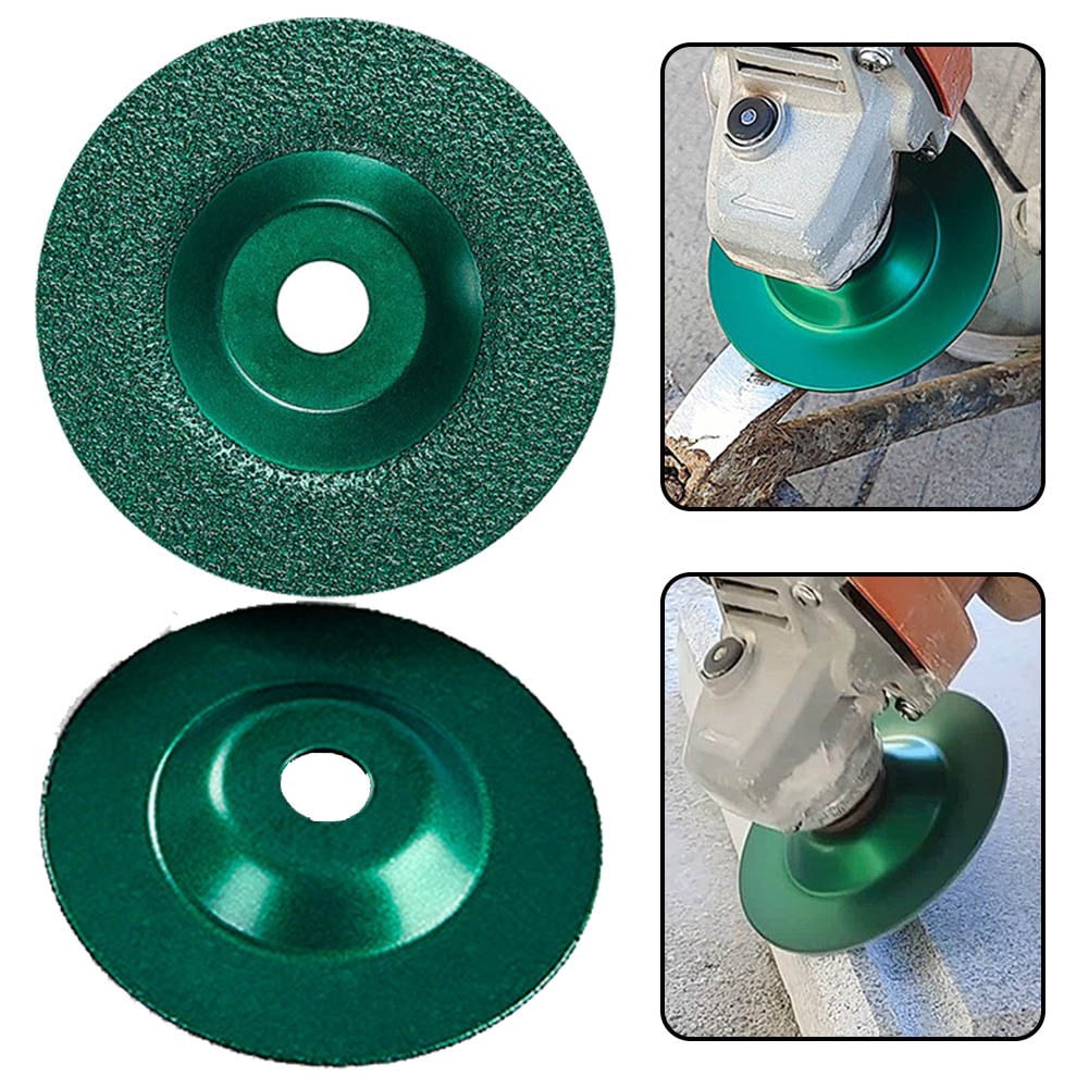 BUYISI 2PCS 100mm Diamond Grinding Disc Cutting Wheel Polishing Rotary Abrasive Tools