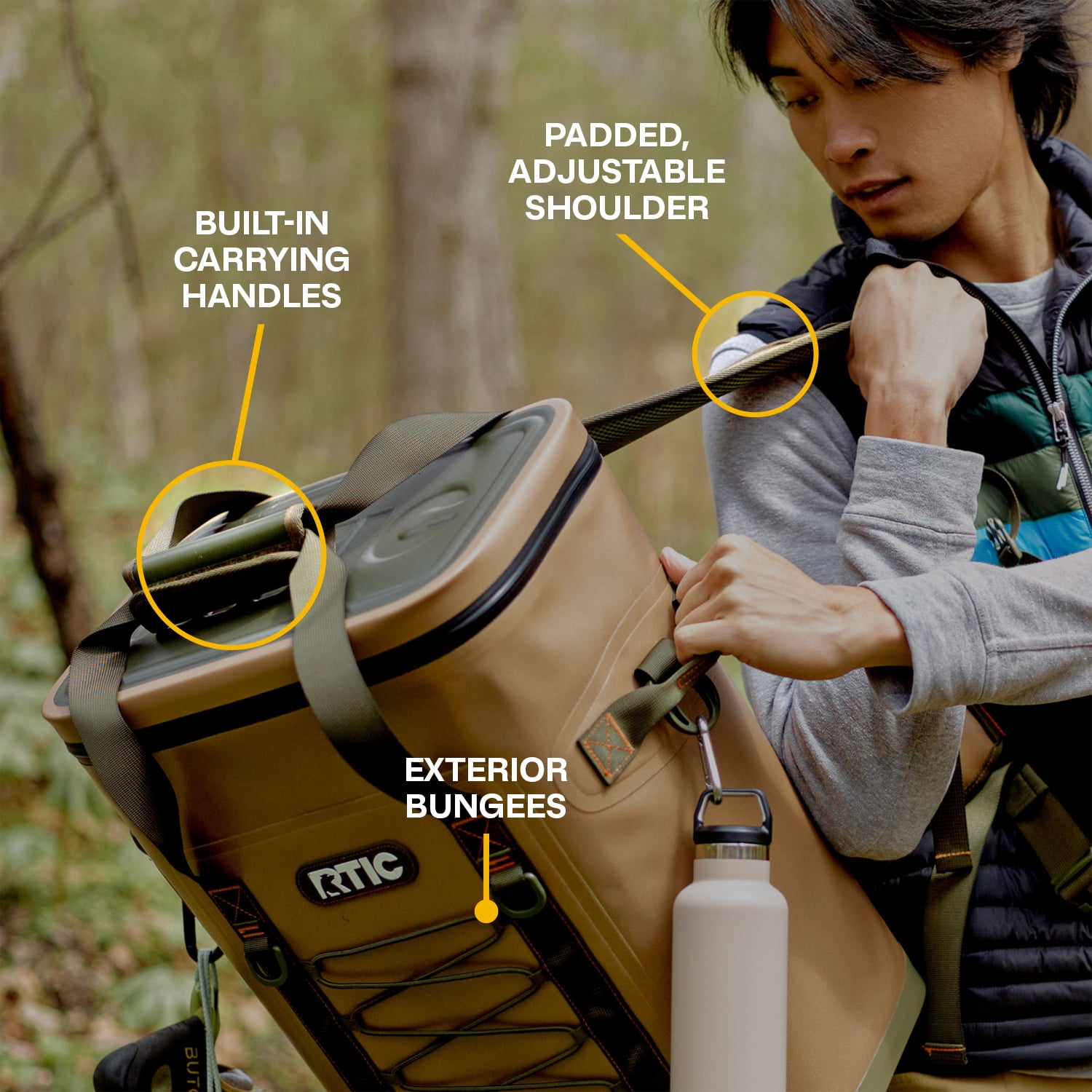 Rtic Coolers RTIC 24 Can Ultra Tough Backpack Cooler West Marine