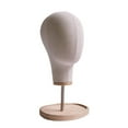 thumbnail image 3 of Modelo de Cabeza de Peluca, Modelo de Cabeza de Maniquí con Base, Soporte de Exhibición Portátil Multiusos para Sombreros de Peluca para Sombreros, Ga, 3 of 9