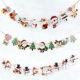 thumbnail image 3 of Christmas Banner Decorative Cute Cartoon Party Banner Hanging Bunting Banner, 3 of 5