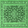 thumbnail image 1 of Ahgly Company Indoor Square Persian Emerald Green Traditional Area Rugs, 7' Square, 1 of 4
