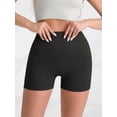 thumbnail image 5 of Jxximdong Shorts for Women Women Workout Impact Shorts 4.5" Scrunch Butt Lifting Gym Shorts Seamless Booty Biker Shorts Black L Pants, 5 of 6