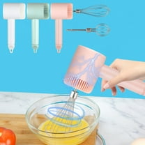 Fankiway Mini Electric Eggs Beater Electric Hand Mixers 3 Speed Portable Blenders Whipped Cream Eggs White Baking tool, Home tools on Sales