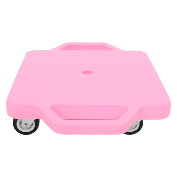 PENIKOKO Pink Scooter Board with Handles for Balance Training and Sensory Development Indoors and Outdoors