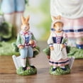 thumbnail image 6 of Fitz and Floyd Jardin Rabbit Salt and Pepper Shaker, 6 of 8
