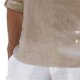 thumbnail image 2 of Camisa Casual de Color Puro para Hombre,Camisa Informal de Manga Larga de Color Puro de Color Puro para Hombre, Top de Manga Larga con Cuello Alto de Alta Capacidad, 2 of 5