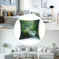 thumbnail image 5 of Fenyluxe Decorative Throw Pillow Covers Square Pillow Covers for Sofa Natural Scenery Throw Pillow Cover Double Sided Plush Pillow Case,Set of 2  White, 5 of 7