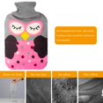 thumbnail image 5 of Hot water bottle with cover 2L, removable and washable heat bag with knitted cover, safe and durable tested and free from harmful substances for children, 5 of 5