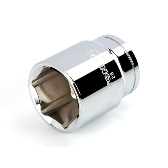 TEKTON 1/2 Inch Drive x 28 mm 6-Point Socket SHD22128