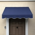 thumbnail image 2 of Awntech 3.38 Ft San Francisco Closed-Sided Fixed Awning Canopy (40.5in x 31in x 24in), Navy, 2 of 4