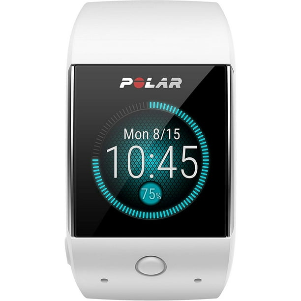 Polar M600 GPS Android Sport Smart Digital Watch, White Walmart.com