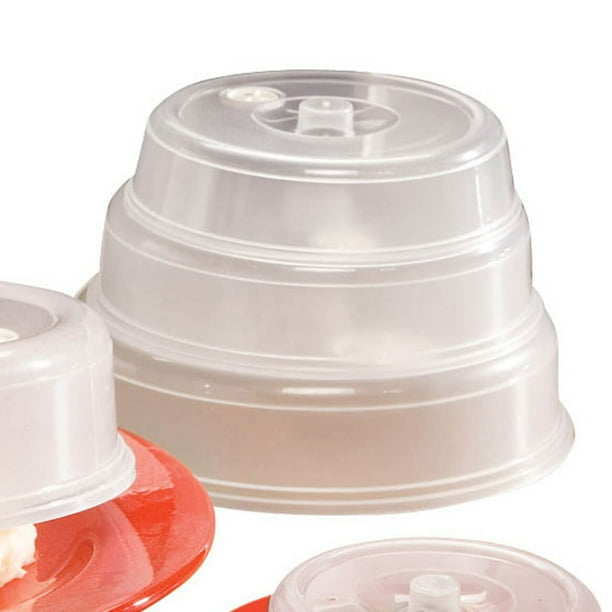 Vented Microwave Plate Covers Set of 5