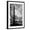 Black Frame, variant on Art.com Washington Monument Black and White DC Stretched Canvas Print Wall Art, 12" x 18"