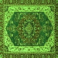 thumbnail image 1 of Ahgly Company Indoor Square Abstract Green Modern Area Rugs, 6' Square, 1 of 4