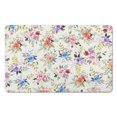 thumbnail image 1 of FlowerBathroom Mat Non Slip Quick Dry Super Absorbent Thin Bathroom Rugs,Modern,Bathroom Rugs Bathmat slip Resistant for Bathroom Living Room Entryway Kitchen Playroom,20x32 Inch, 1 of 5