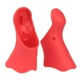 thumbnail image 2 of Lipstore Bike Shifter Lever Cover Brake Lever Cover Anti Slip Replacement Bike Red, 2 of 8