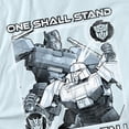 thumbnail image 3 of Transformers One Optimus Megatron Clash Women's Graphic T-Shirt Rolled Sleeve Tee, 3 of 5