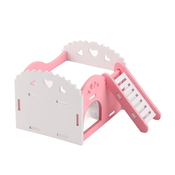 Brynna Hamster Toy Guinea Pig House, Small Castle Sleeping House Pet House for Pet House for Guinea Pigs for Chinchillas