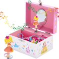 thumbnail image 1 of Joyero Jewelkeeper Blonde Princess Music 15x12x9 cm, 1 of 6