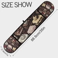 thumbnail image 3 of Yayeee Double Oven Mitt Kitchen Heat Resistant Baking 35" x7" Quilted Glove, Black Chocolate Cakes, 3 of 6
