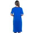 thumbnail image 3 of Just Love Short Sleeve Nightgown Sleep Dress for Women 4361-4 (X-Large, Royal - Y'all Need Jesus), 3 of 3