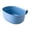 Blue, variant on Hanging Kitchen Trash Bin,8.2x73.5 inch Green | Over Cabinet Door Small Waste Basket & Food Scrap Collector, PP Hanging Storage Bin for Kitchen Counter
