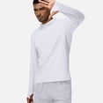 thumbnail image 5 of Maqroz UV Protection Clothing Men UPF 50+ Hooded Long Sleeve Athletic Workout Shirt Lightweight Quick Drying Fishing Hiking Jersey with Thumb Holes, 5 of 9