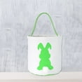 thumbnail image 2 of Cylinder Silk Screen Plush Rabbit Easter Portable Gift Bag Easter Holiday Celebration Rabbit Bag, 2 of 7