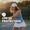 thumbnail image 6 of MISSION Cooling UPF Performance Hat - Unisex One Size Cap for Workouts, Golf & Running - Sweat & Water Activated Technology – Black, 6 of 7