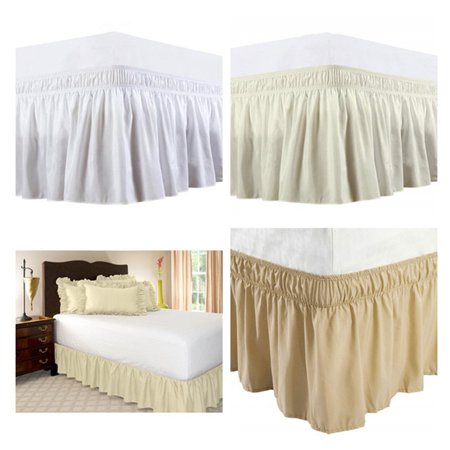 Elastic Bed Skirt for Bed Accessories Tight and Loose ...