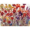 thumbnail image 2 of OToole, Tim 24x19 White Modern Wood Framed Museum Art Print Titled - Variety of Flowers I, 2 of 4