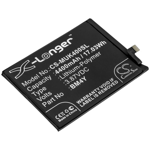 4400mAh BM4Y Battery for Xiaomi Poco F3 5G Mi 11i 5G M2012K11AG M2012K11I Mi 11X 5G Mi 11X Pro 5G M2012K11G M2012K11AI